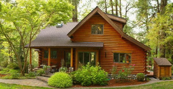 Cost of Log Home Exterior Cleaning in Elmhurst