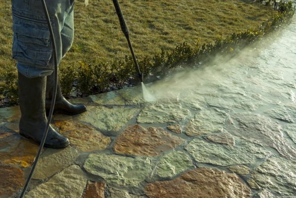 Cost of Stone Power Washing in Elmhurst