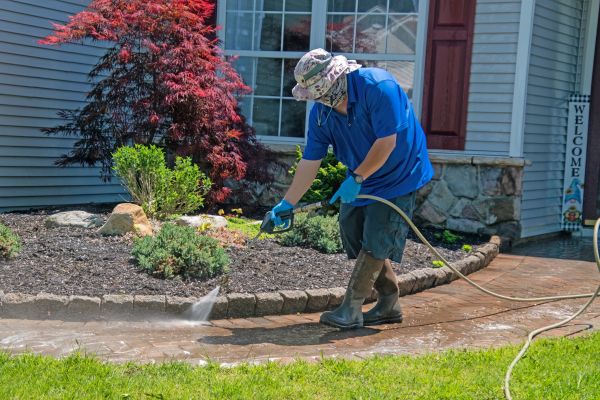 Brick Walkway Cleaning in Elmhurst